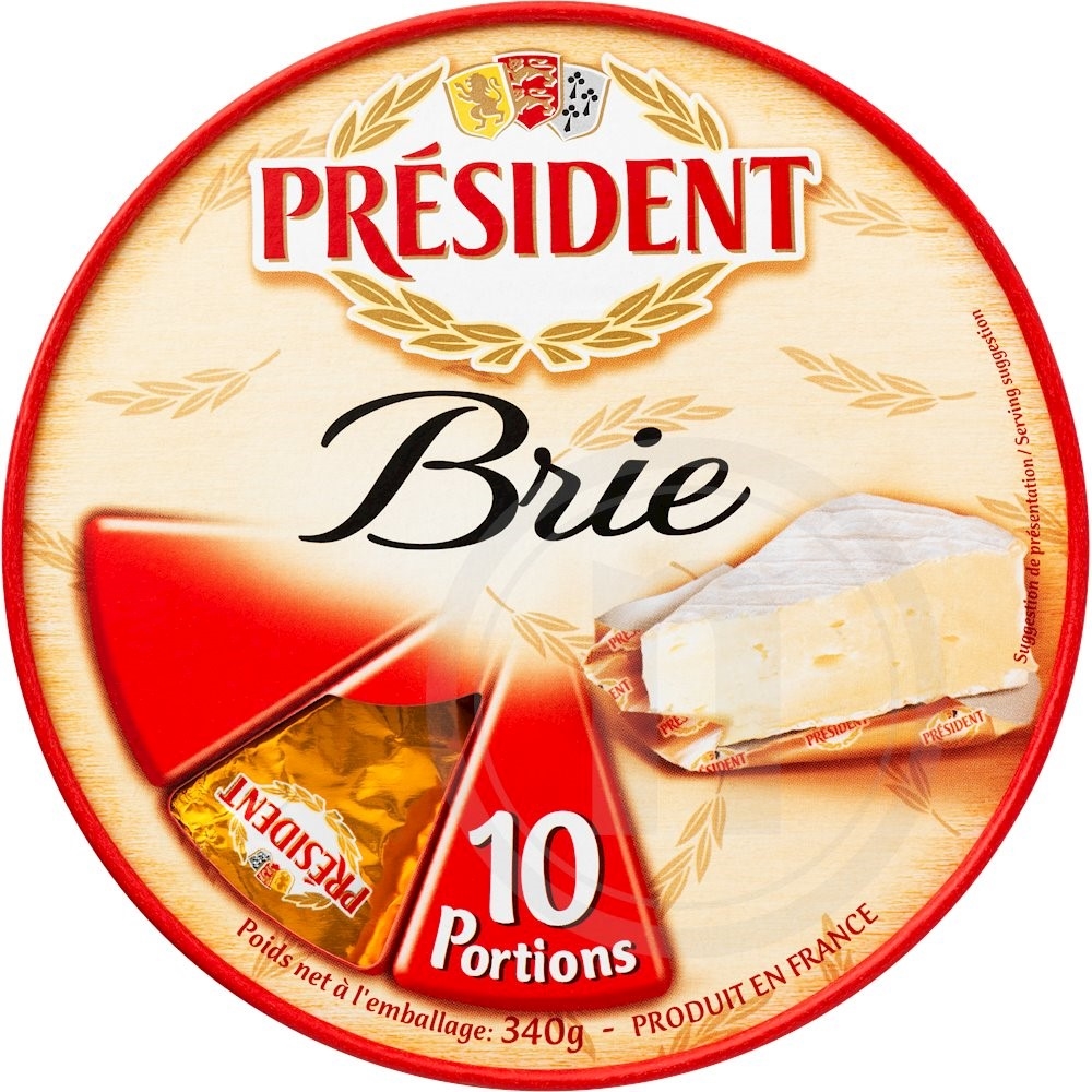 Brie i portioner