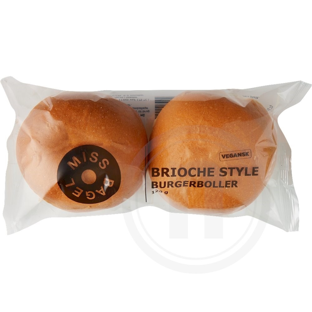 Miss Bagel Brioche Style burgerboller