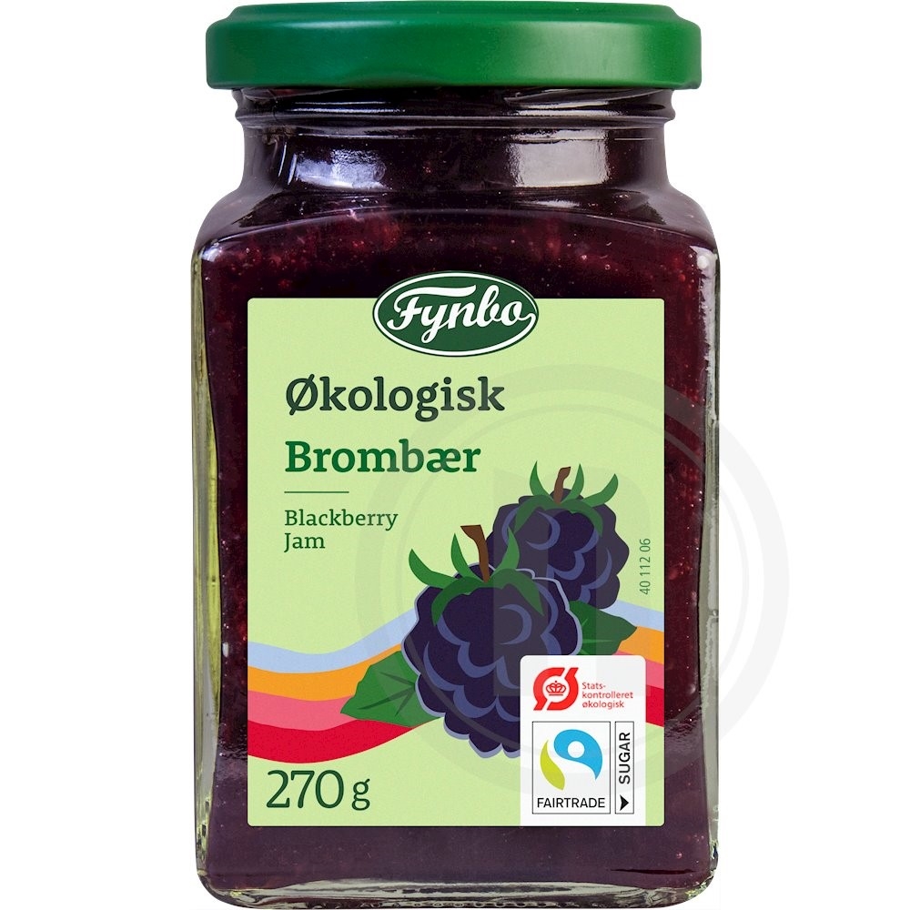 Brombærmarmelade øko.