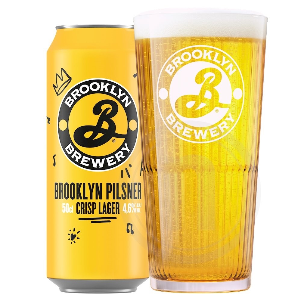 Brooklyn Pilsner Crisp Lager fra Brooklyn Brewery Leveret med