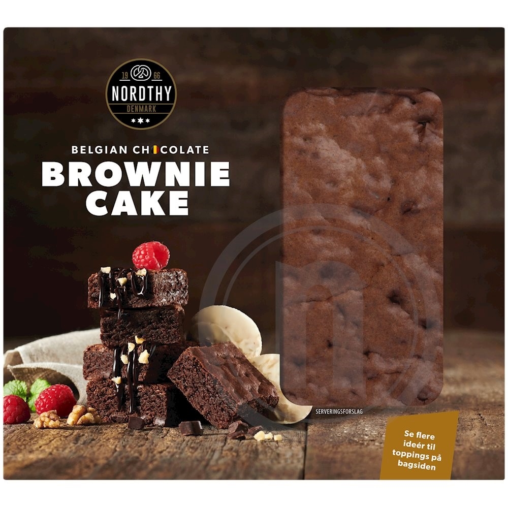Brownie skærekage