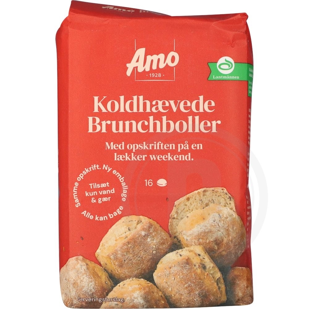 Brunchboller koldhævede
