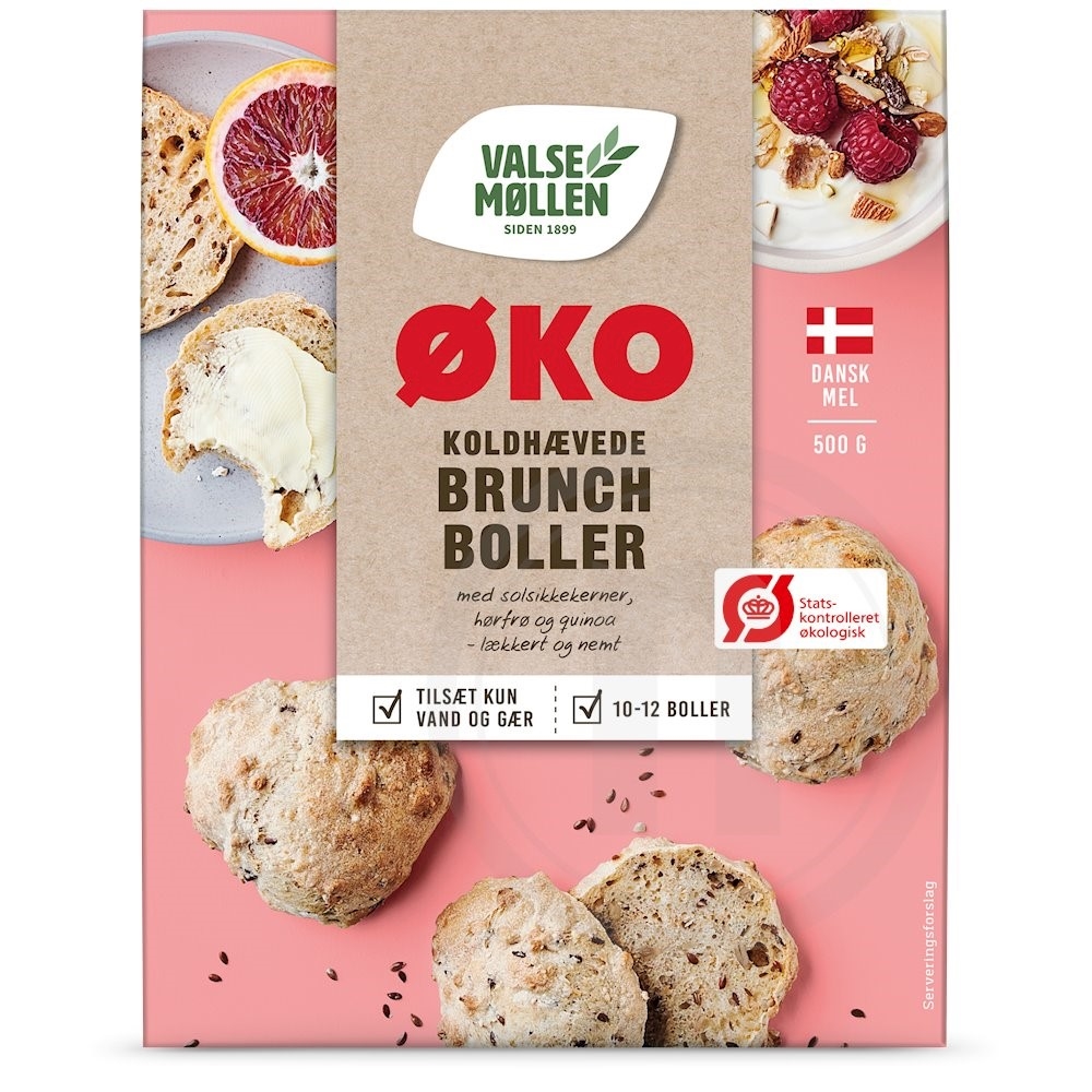 Valsemøllen Brunchboller Øko.