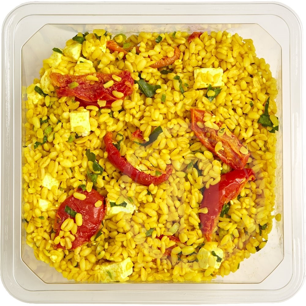 Bulgursalat m. tomat &amp; ost fra Sun salat – Leveret med nemlig.com