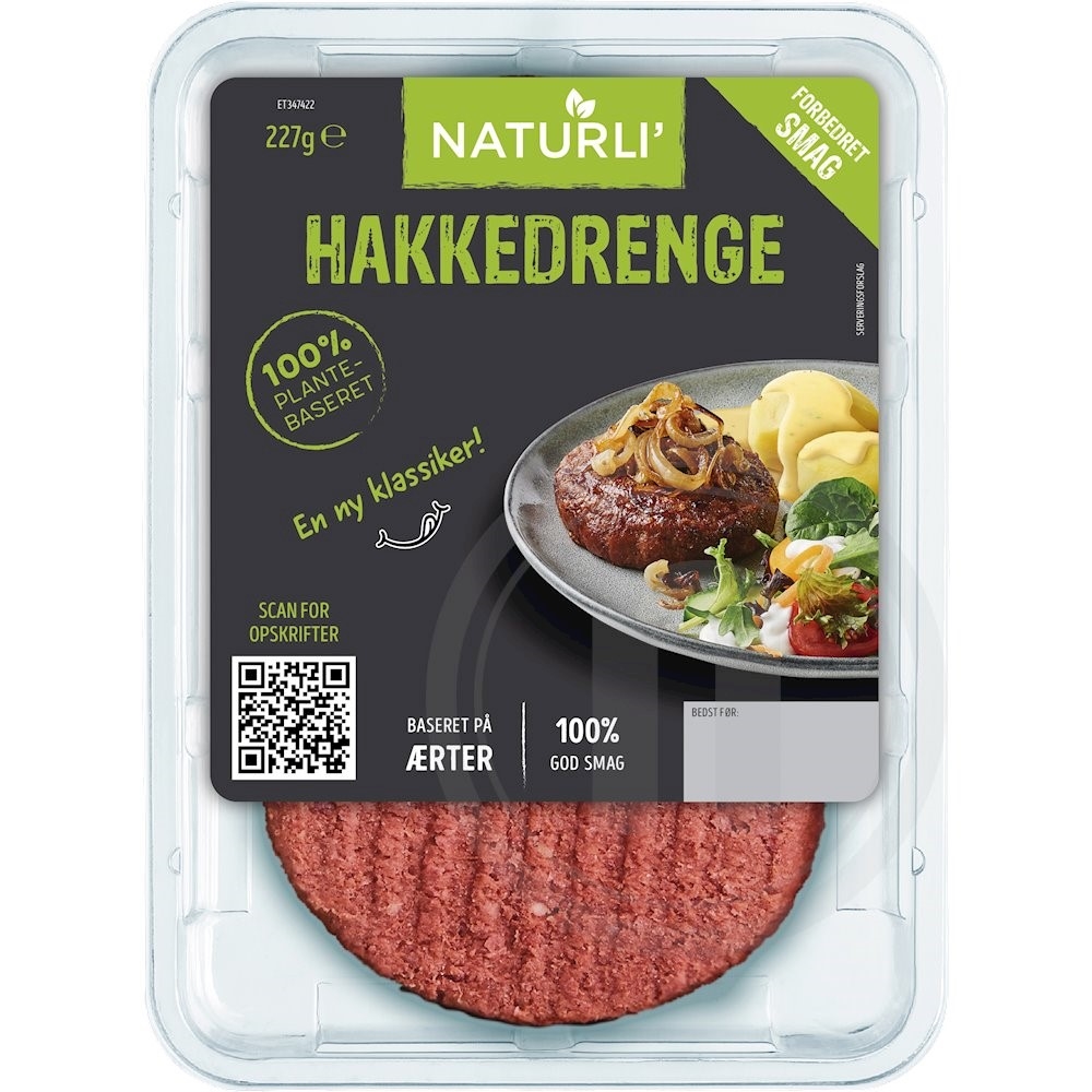 Burgerbøffer plantebaseret .