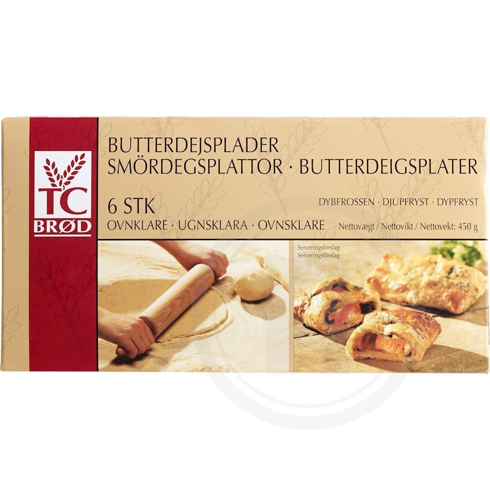 Butterdejsplader 6 stk