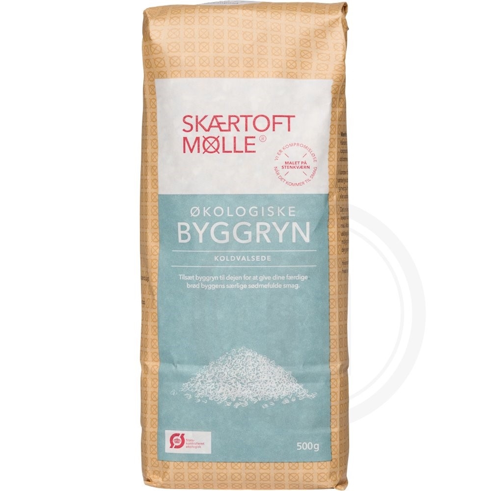 Byggryn valsede øko.