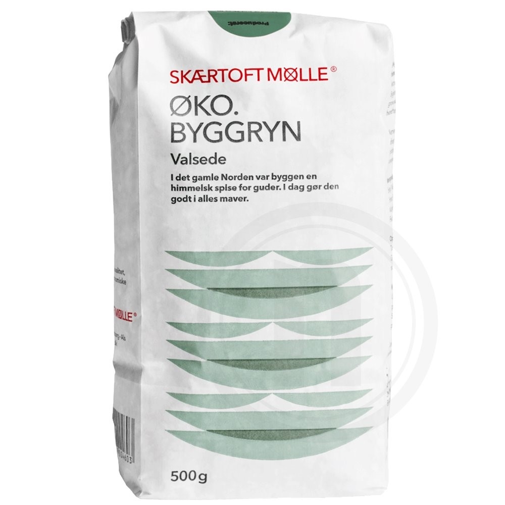 Skærtoft Mølle Byggryn valsede økologisk