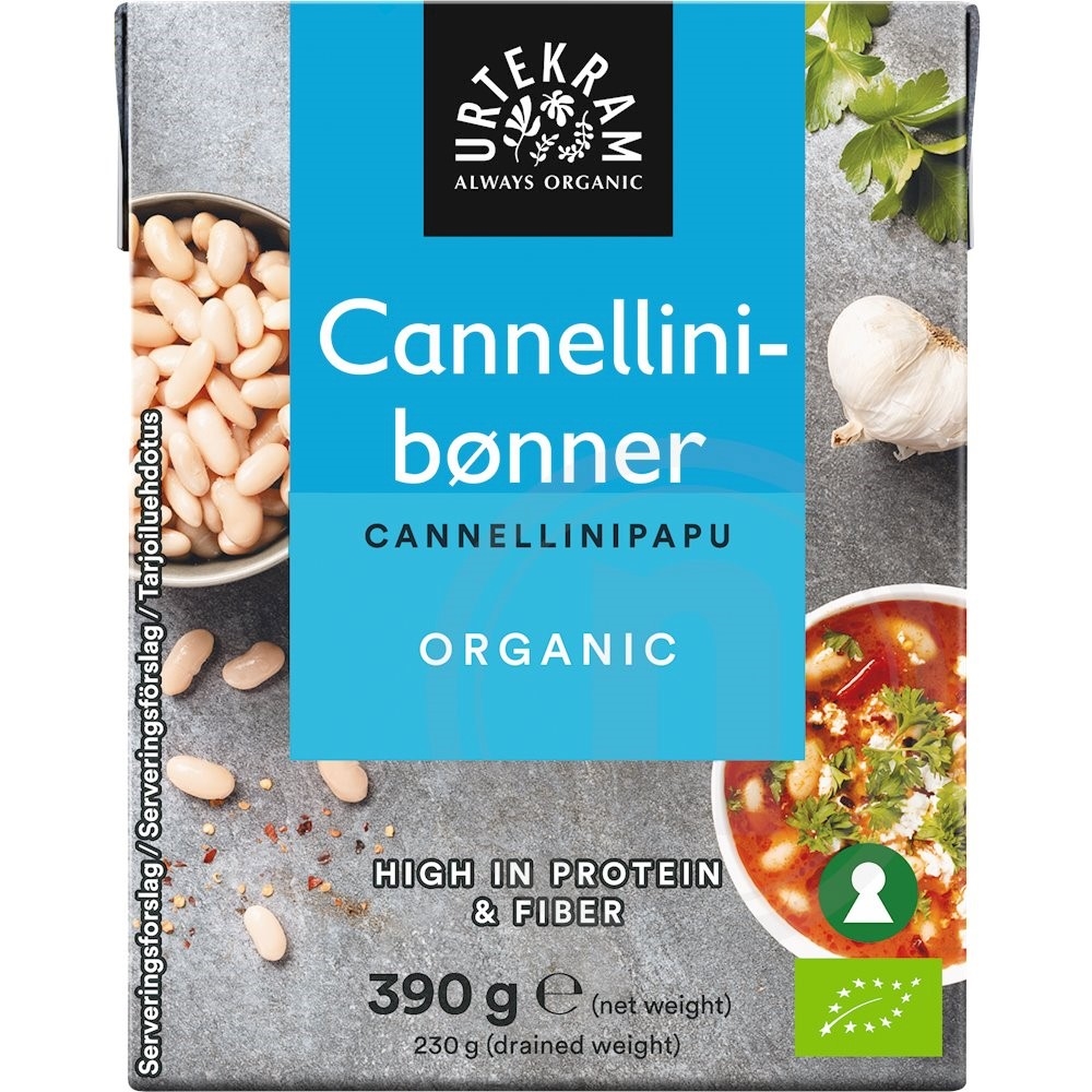 Urtekram Cannellini Bønner Øko