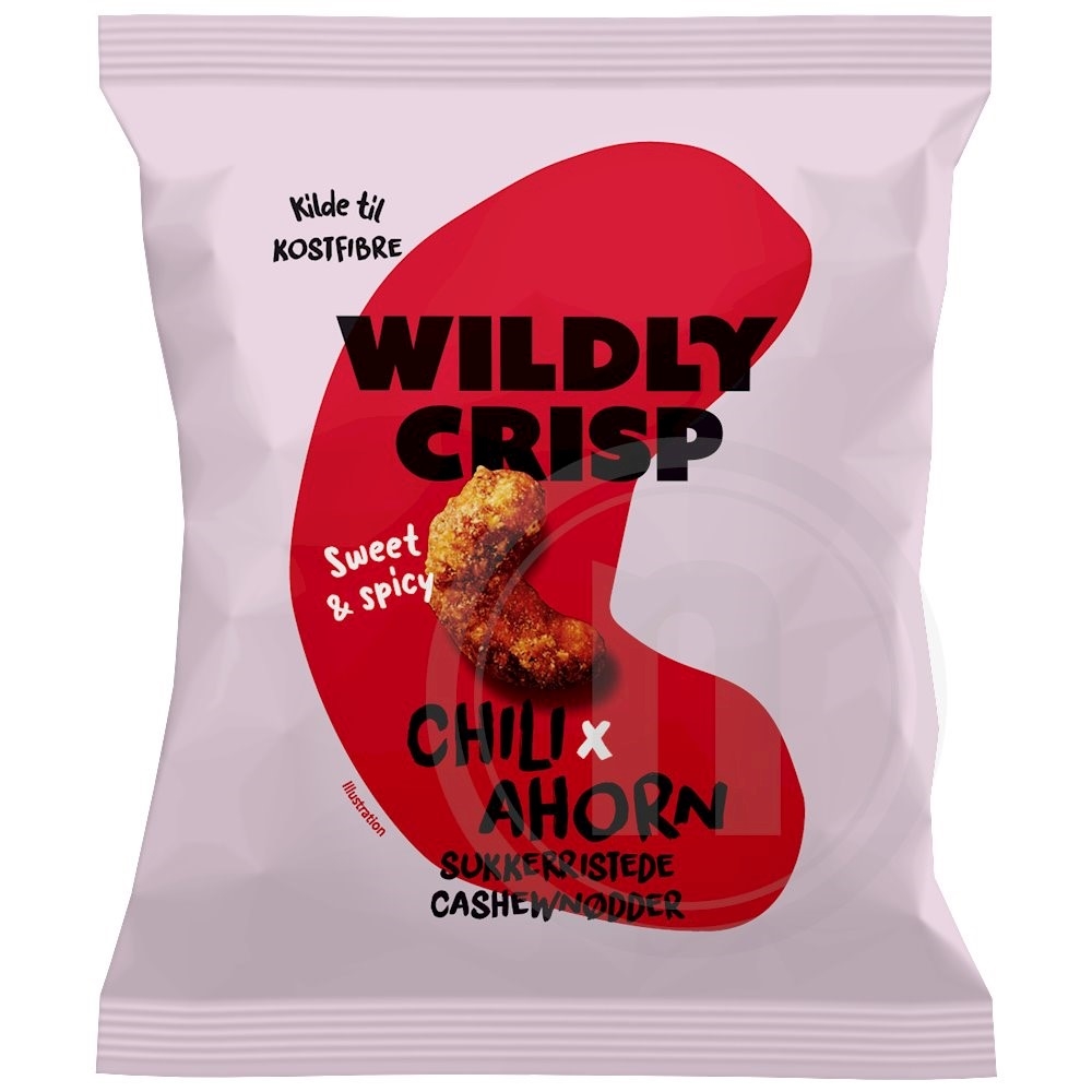 Cashewnødder m. chili & ahorn