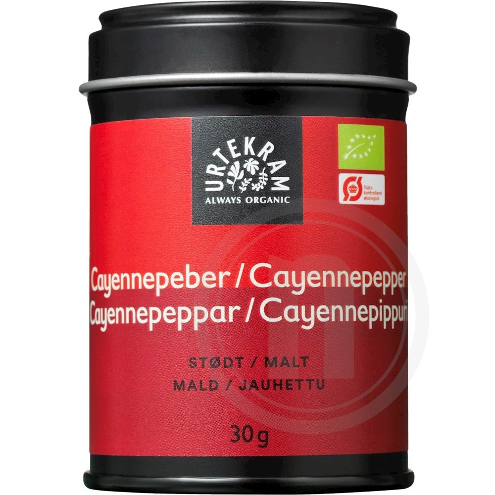 Cayennepeber øko.