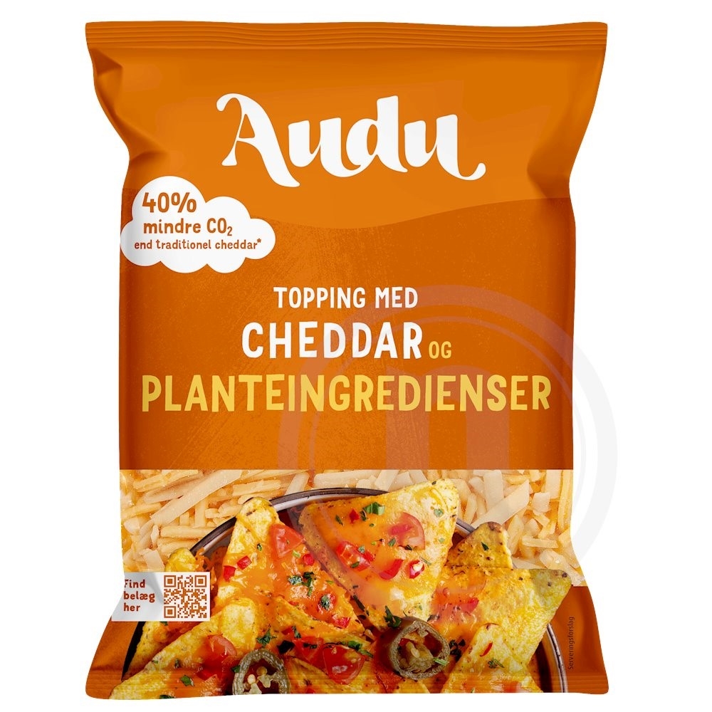 Audu Revet Cheddar og Planteingrediens