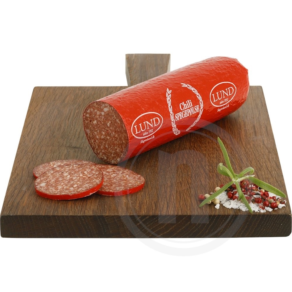 Slagter Lund Chilispegepølse Glutenfri