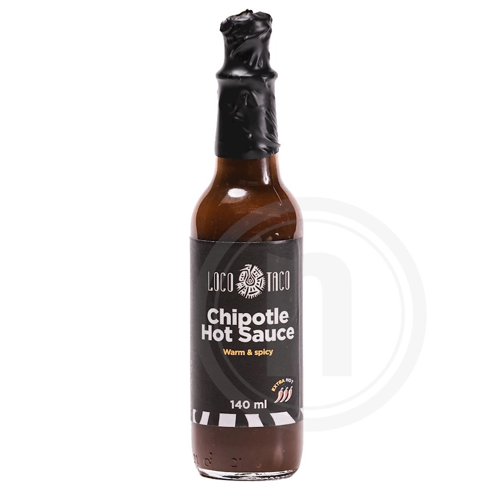Chipotle hot sauce fra Loco Taco Leveret med