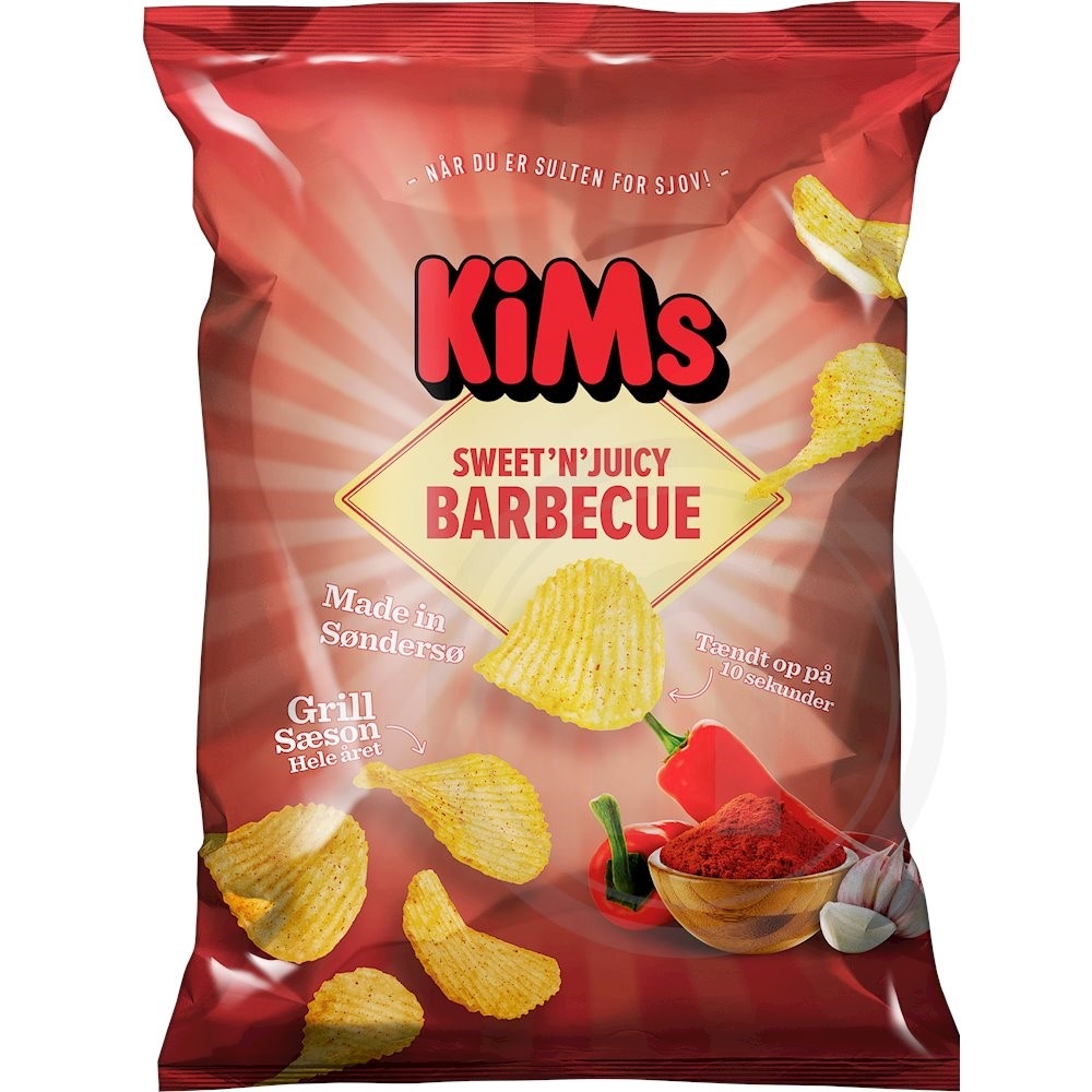 Chips m. barbecue