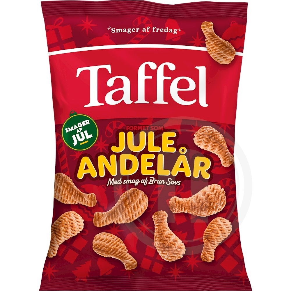 Taffel Chips m. Brun Sovs-smag