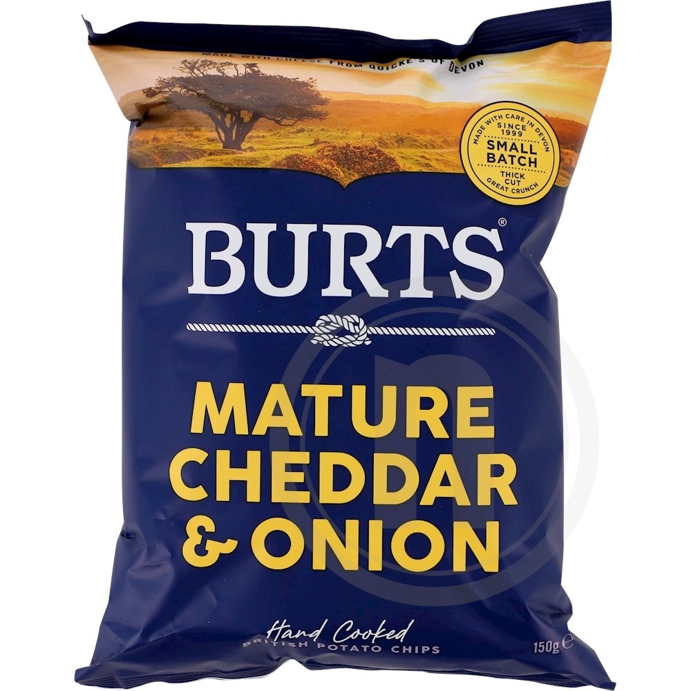 Chips m. cheddar og forårsløg