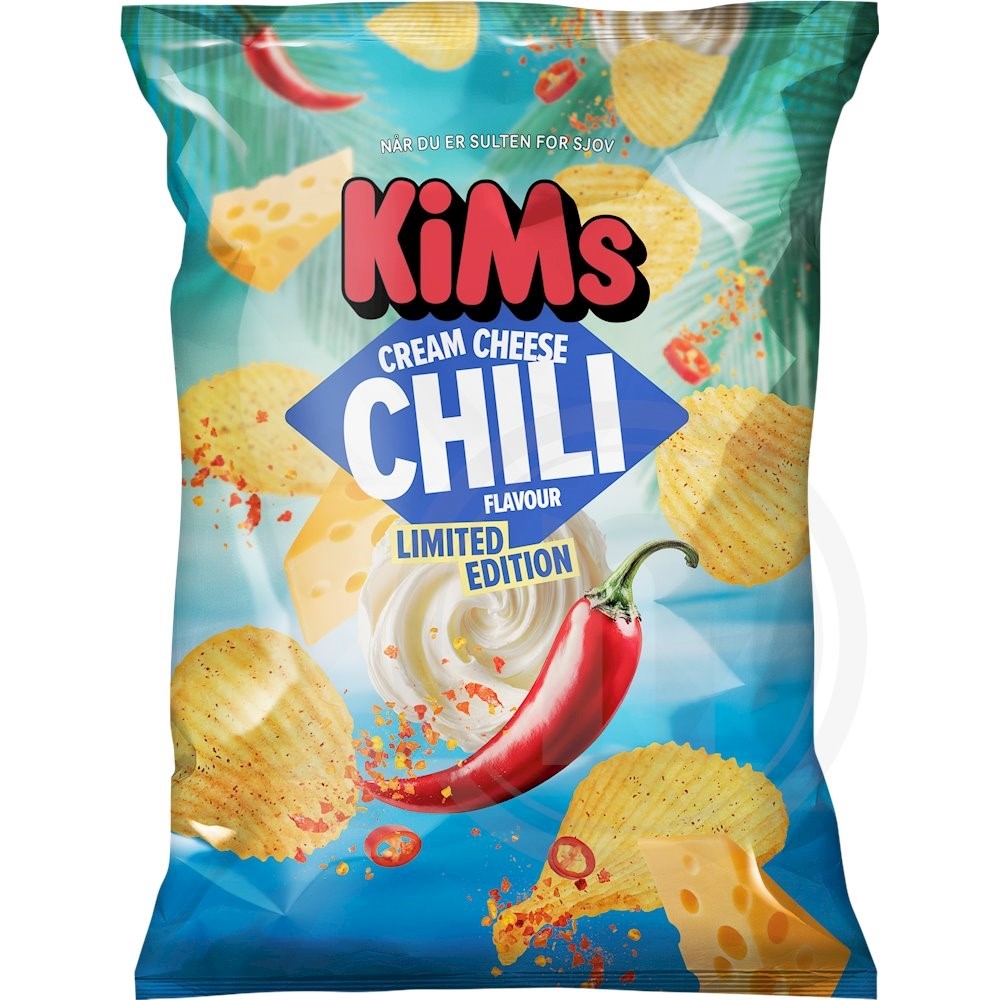 Chips m. Cream Cheese (Chili)