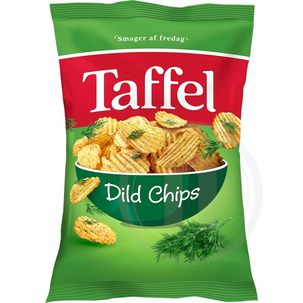 Taffel Chips m. Dild