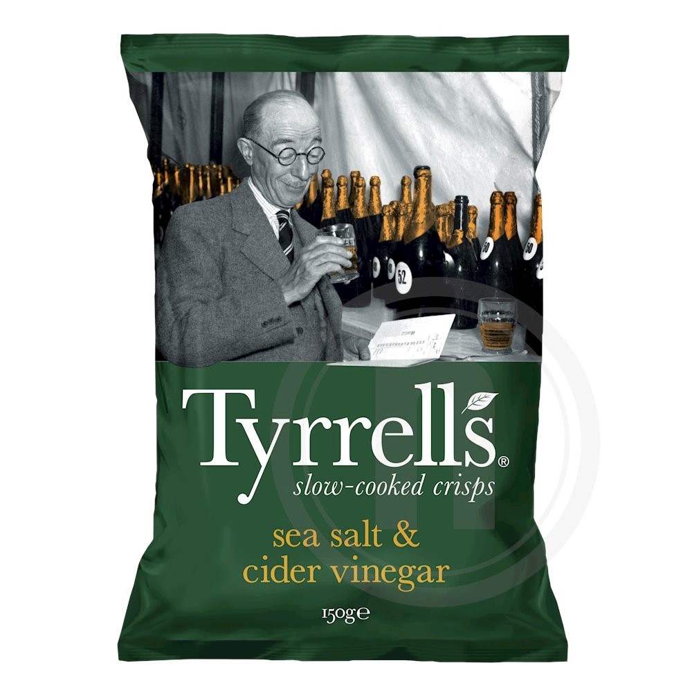 Chips m. eddike og havsalt