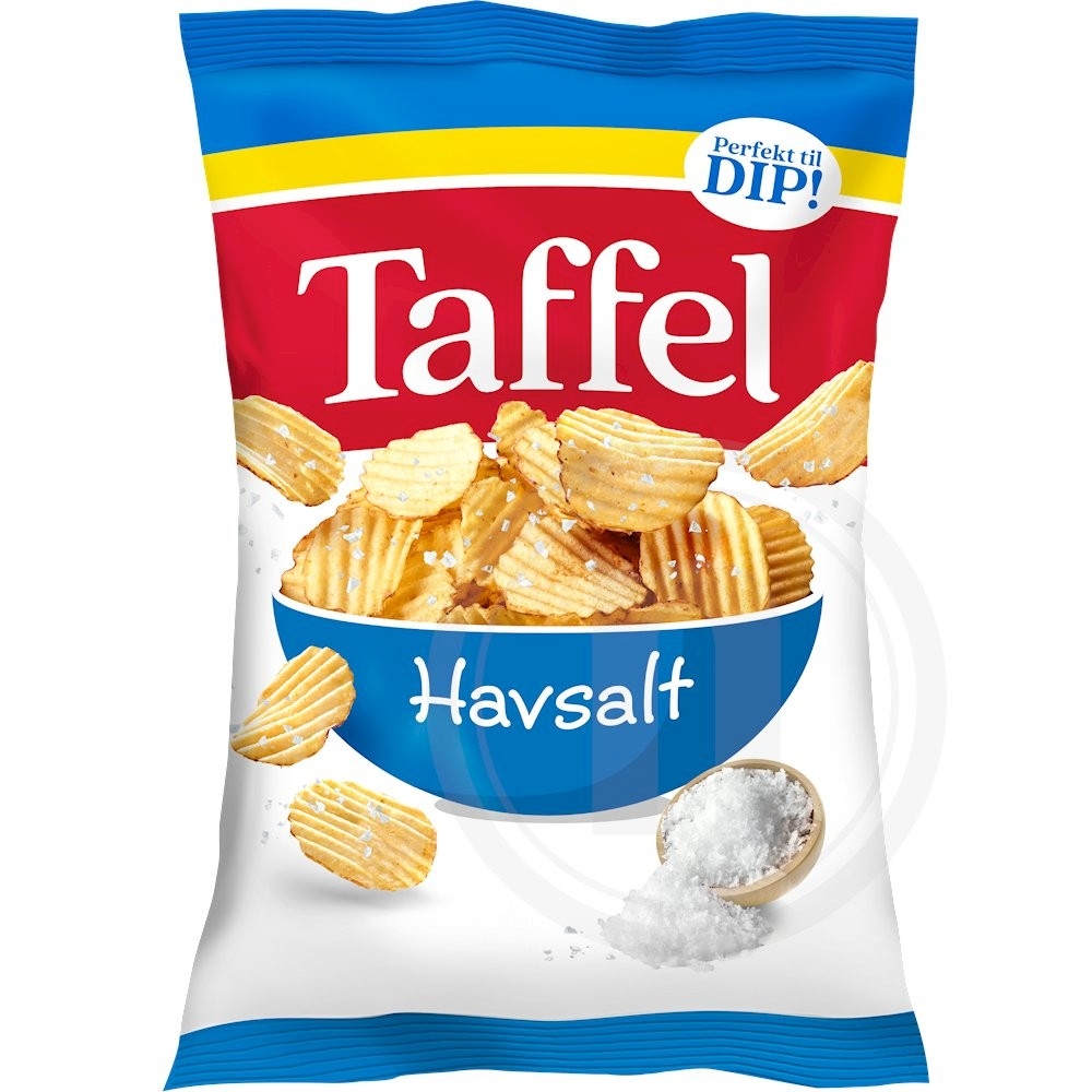 Taffel Chips m. Havsalt