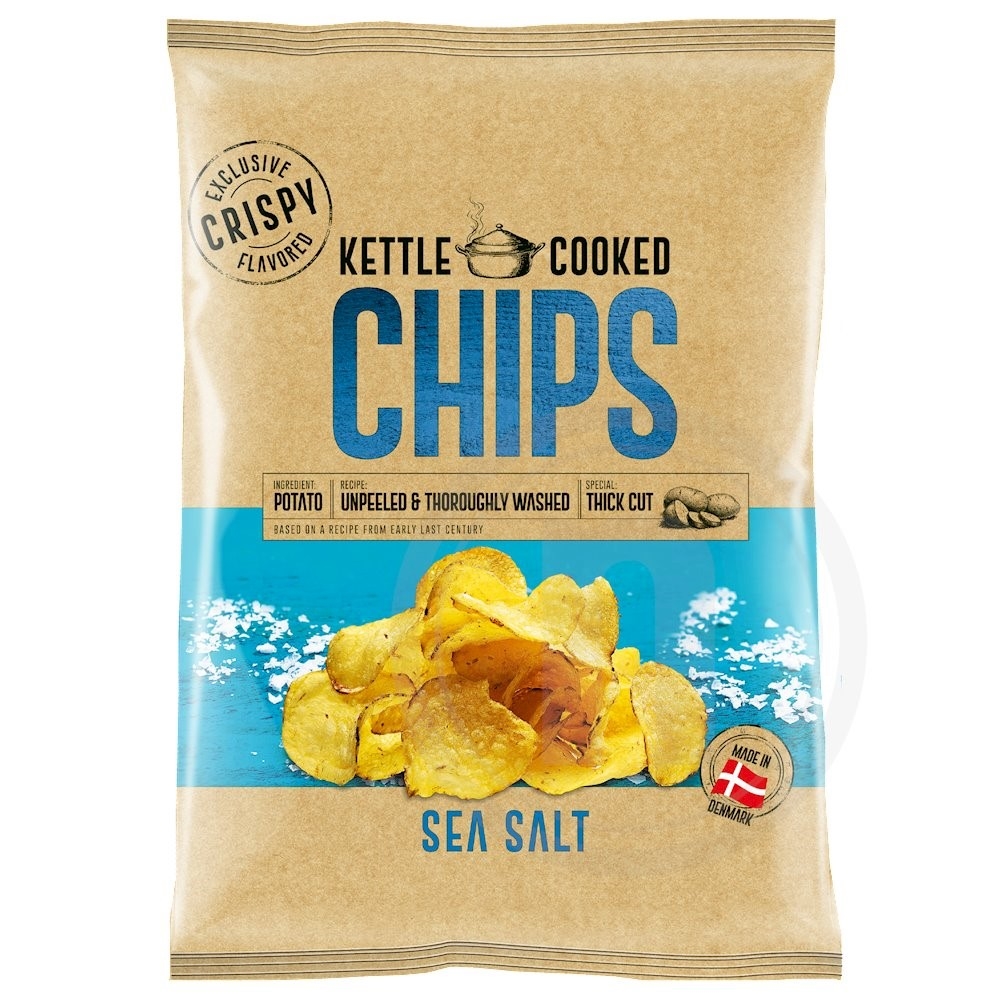 Chips m. havsalt