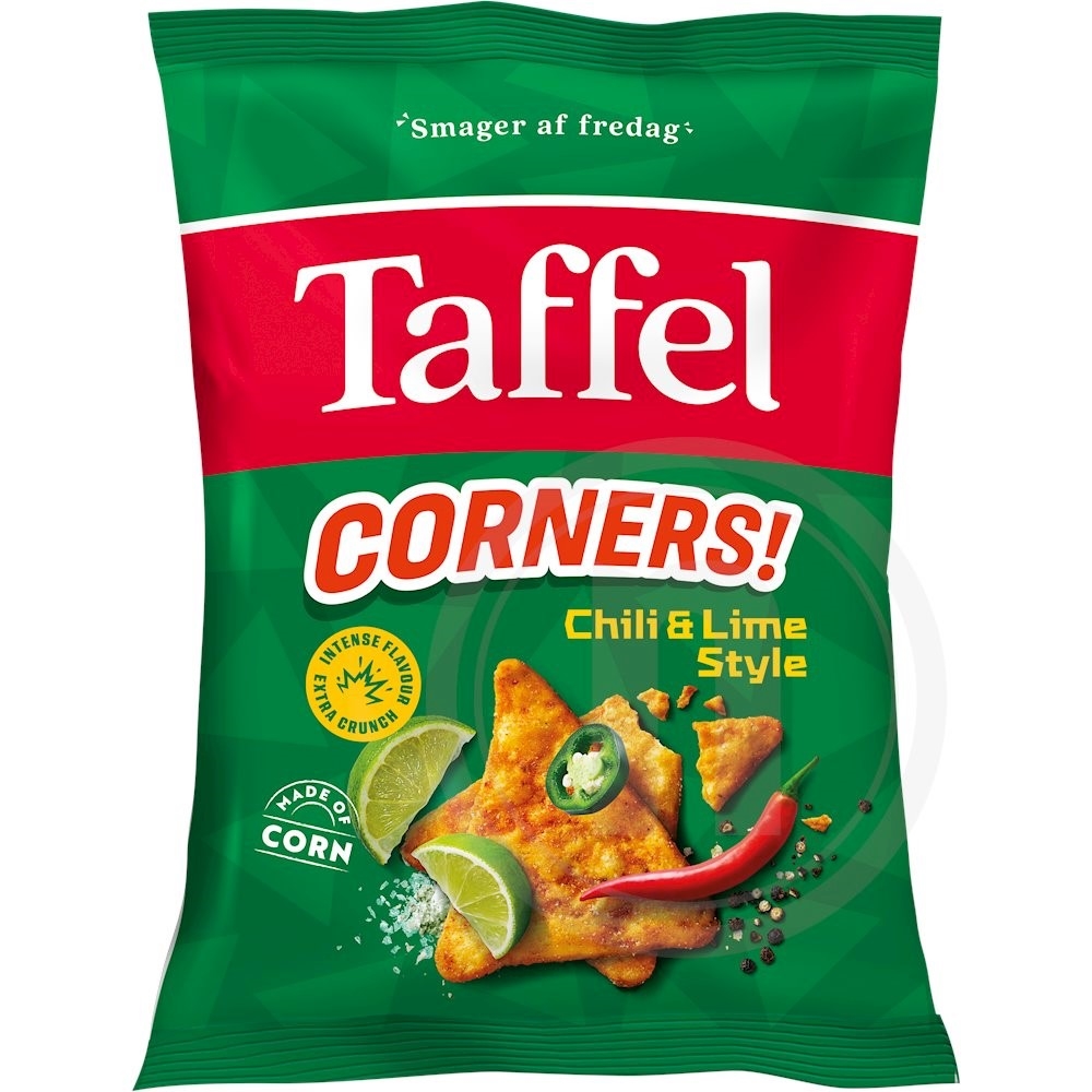Taffel Chips lime og chili