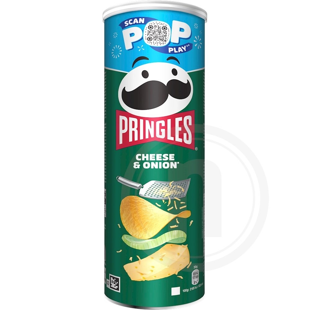 Chips m. ost og løg