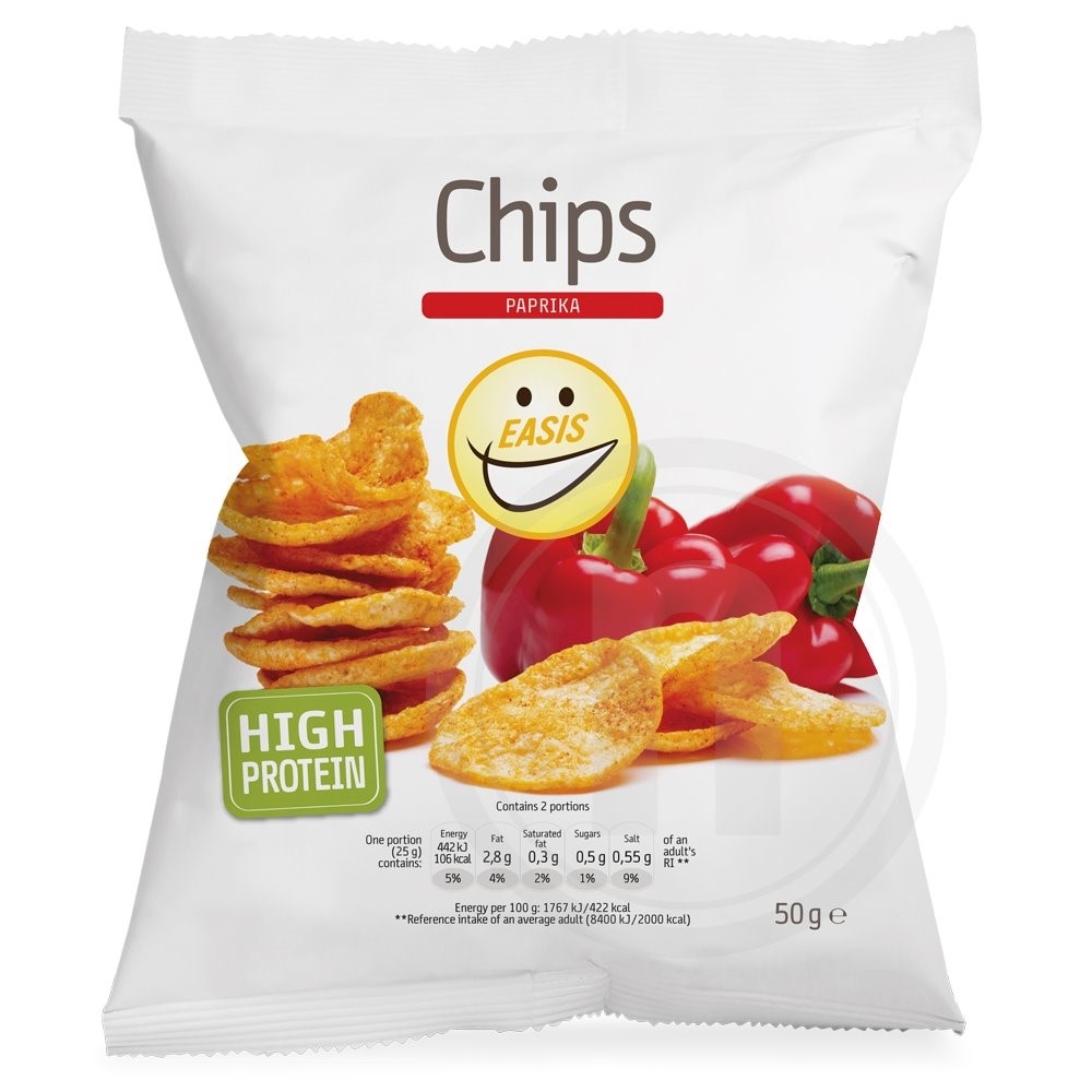 EASIS Chips med paprika 50 g