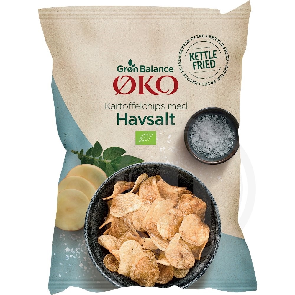 Chips m. salt øko.