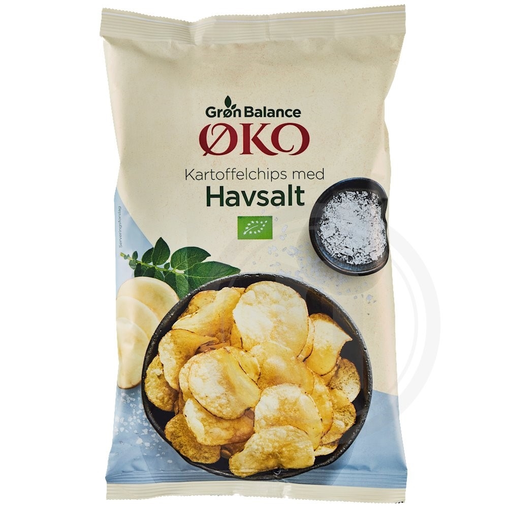 Chips m. salt øko.