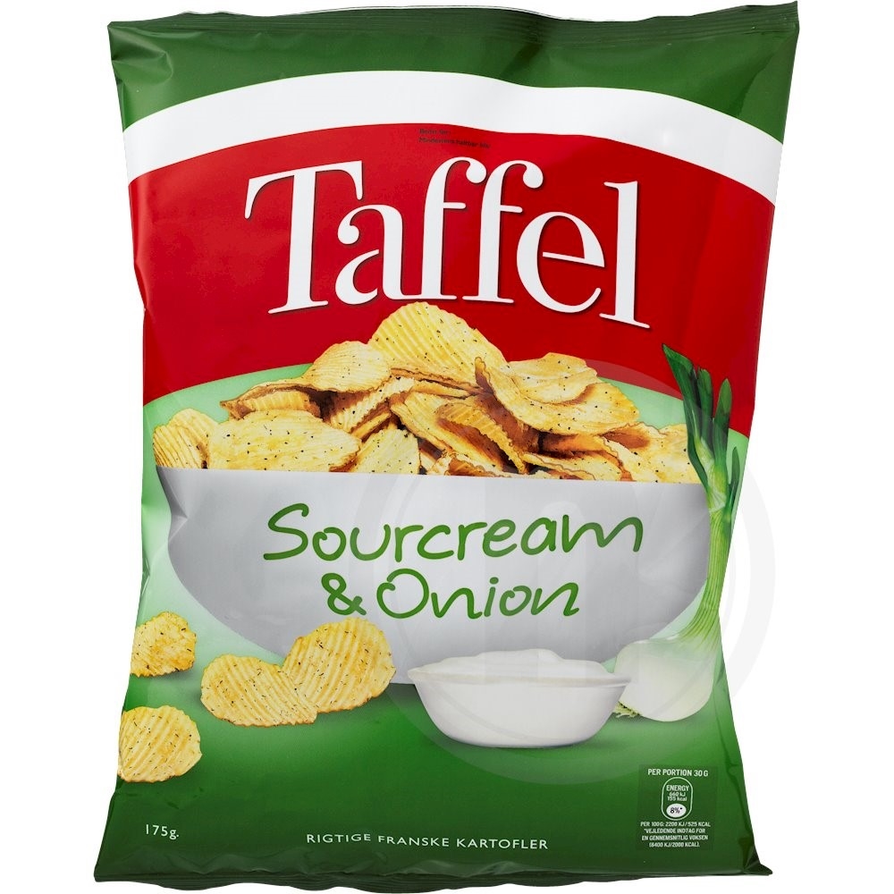 Chips m. sourcream & onion