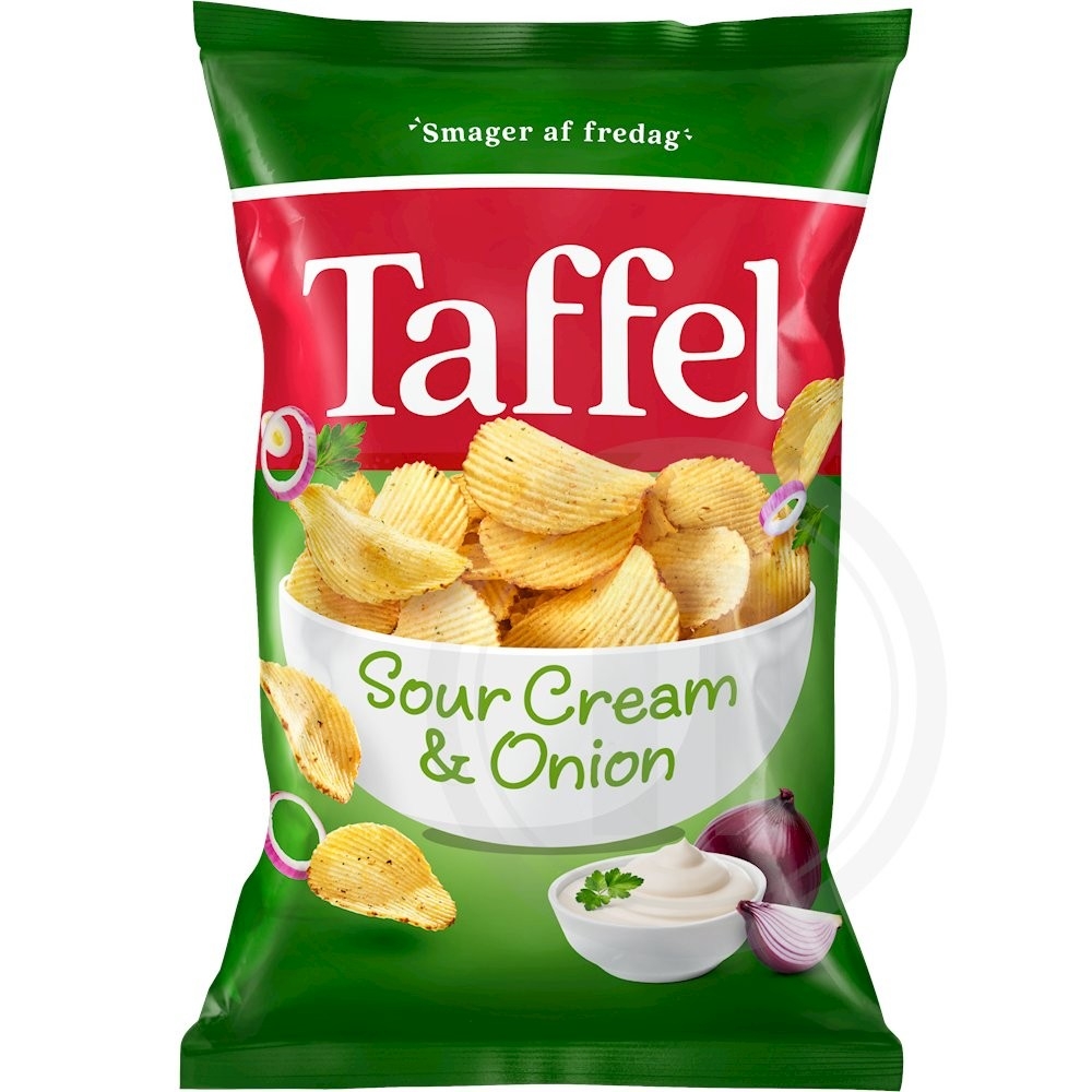 Chips m. sourcream & onion