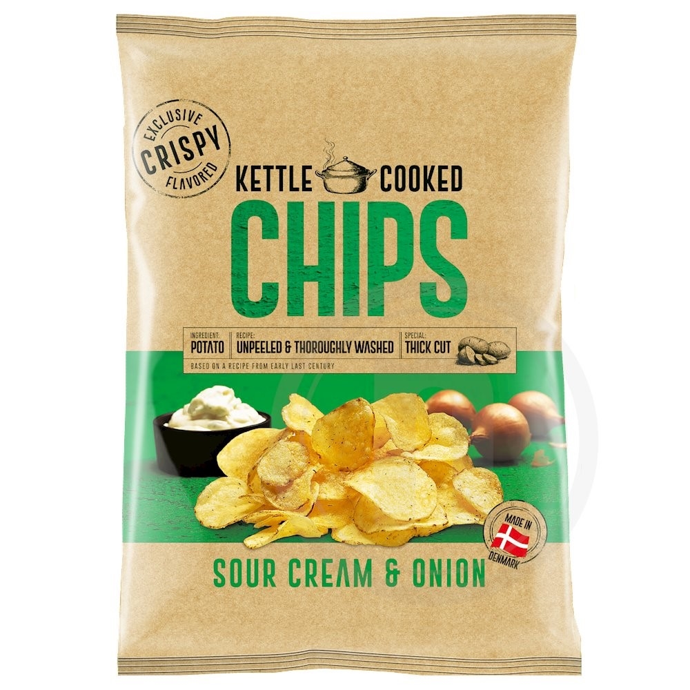 Chips m. sourcream & onion