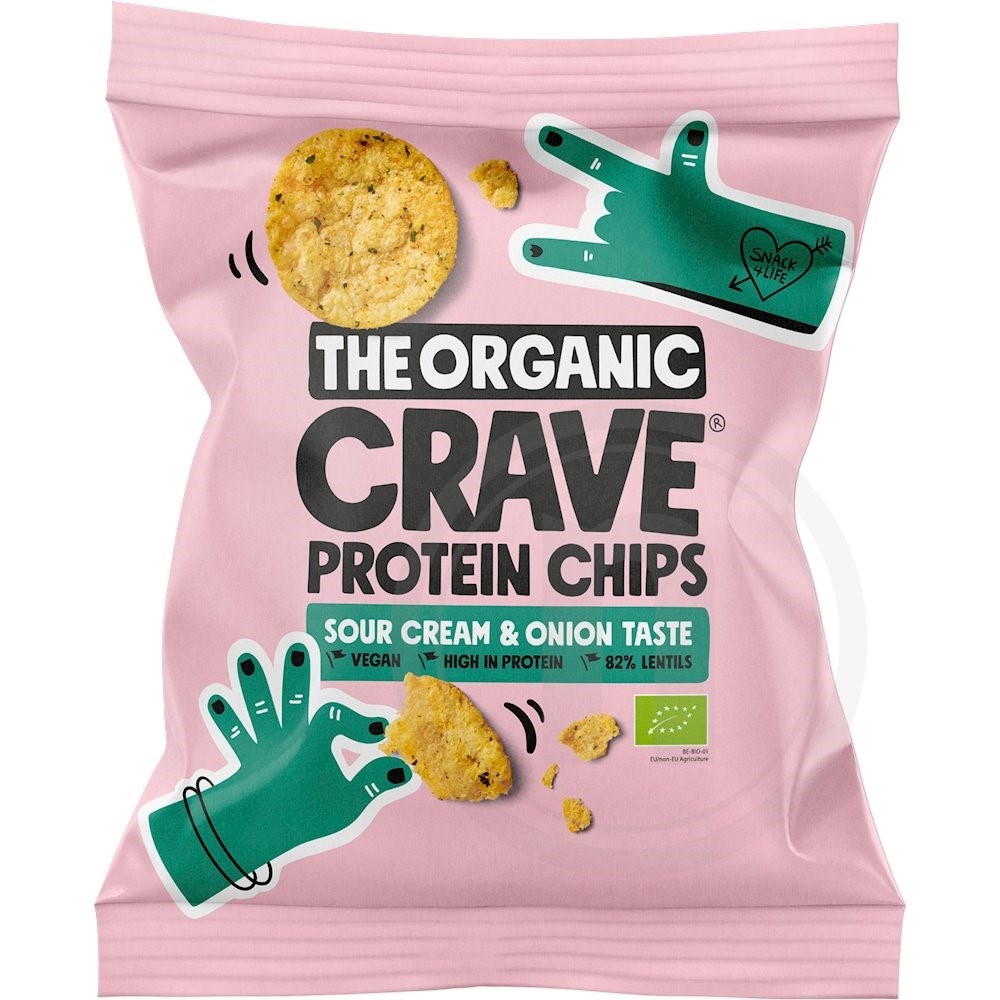 Chips m. sourcreme & onien øko