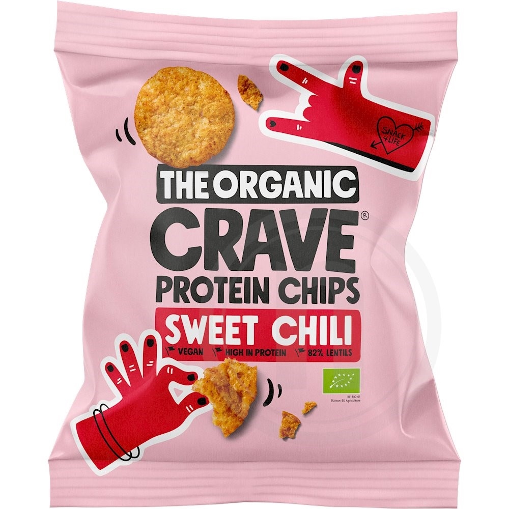 Chips m. sweet chili øko.