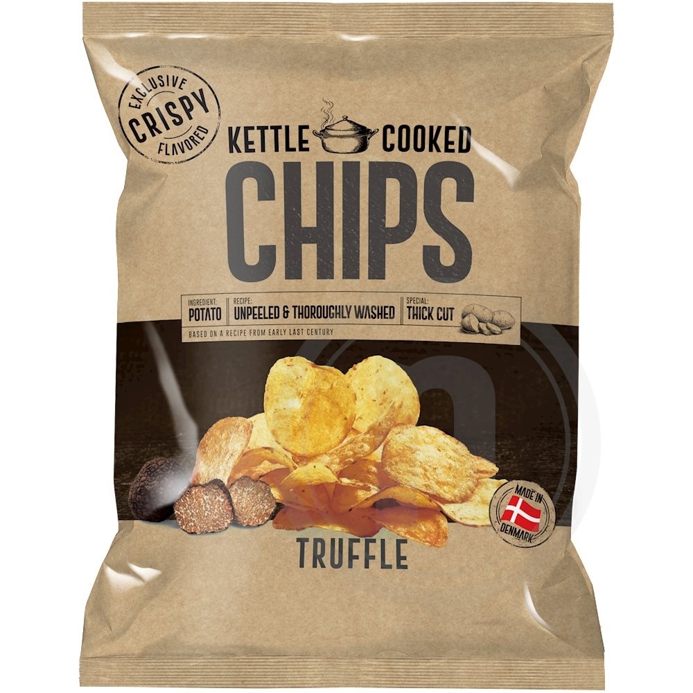 Chips m. trøffelsmag