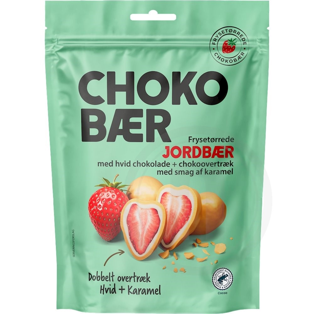 Chokobær m. karamelchokolade