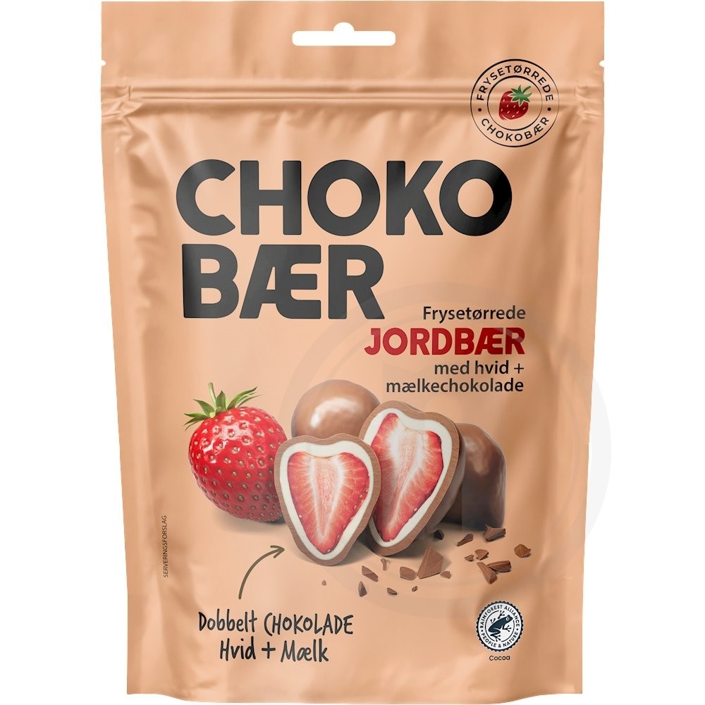 Chokobær m. mælkeshokolade