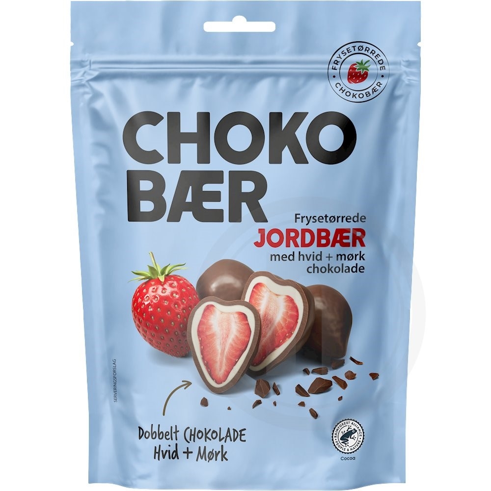 Chokobær m. mørk chokolade