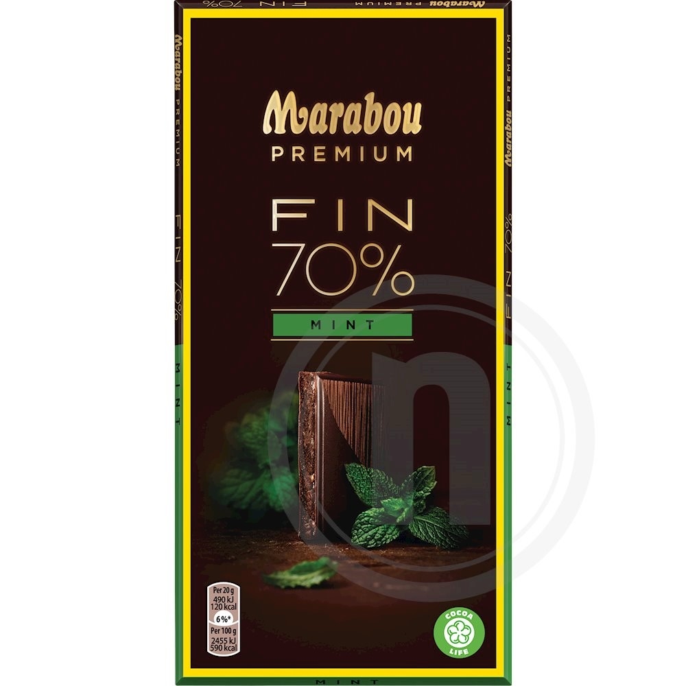 Chokolade 70% Mint