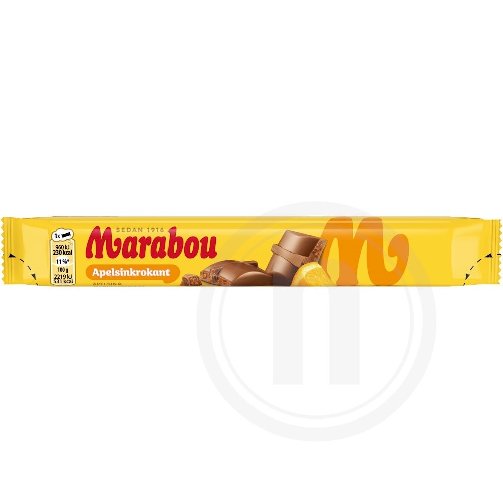Chokolade m. appelsinkrokant