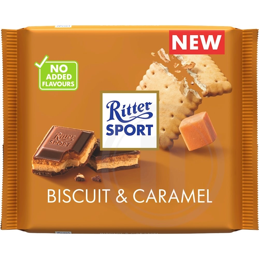 Chokolade m. karamel og kiks