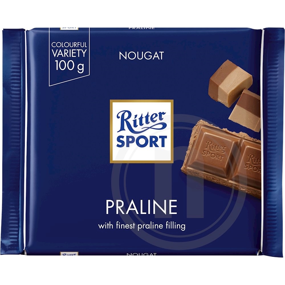 Chokolade m. nougat