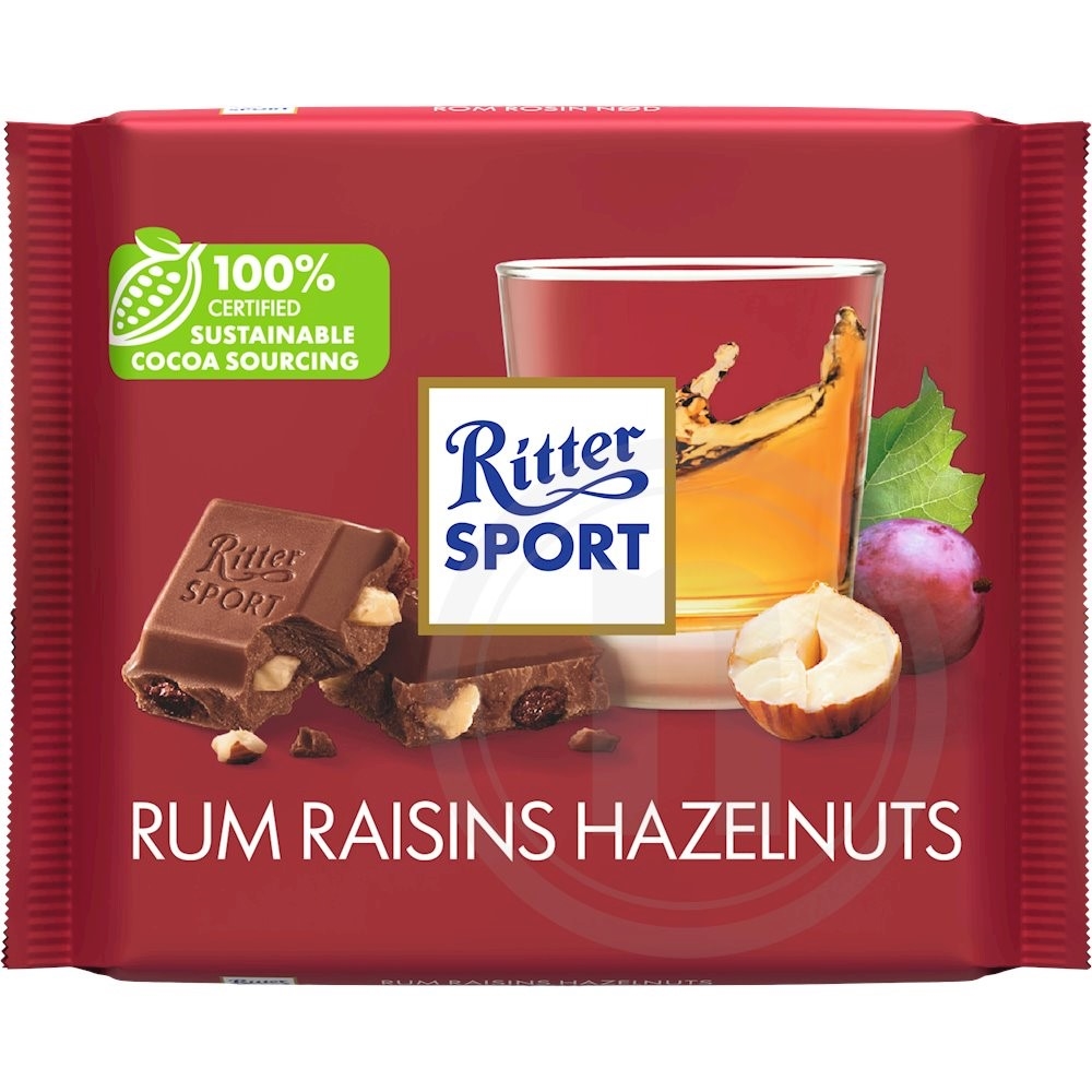Chokolade m. rom og rosin