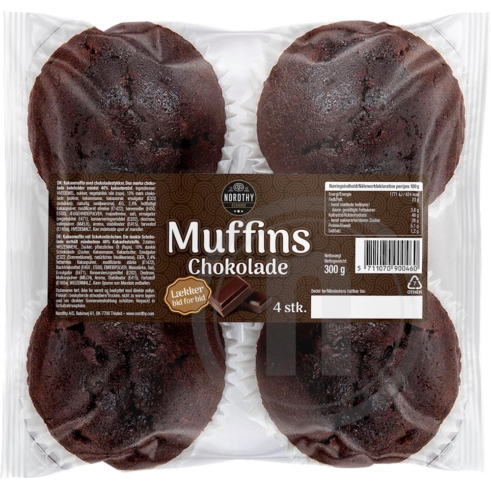 Chokolade muffins