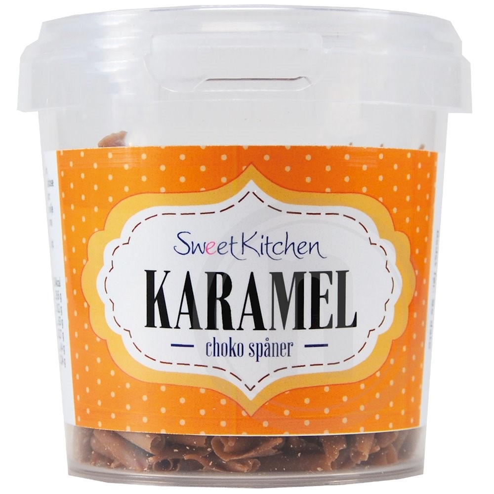 Chokoladespåner (karamel)