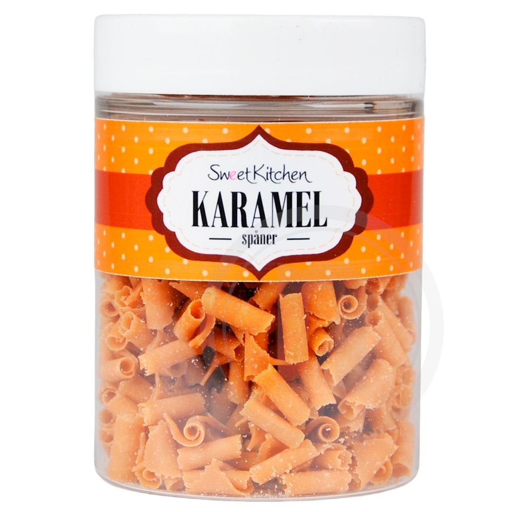 Sweetkitchen chokoladespåner, karamel