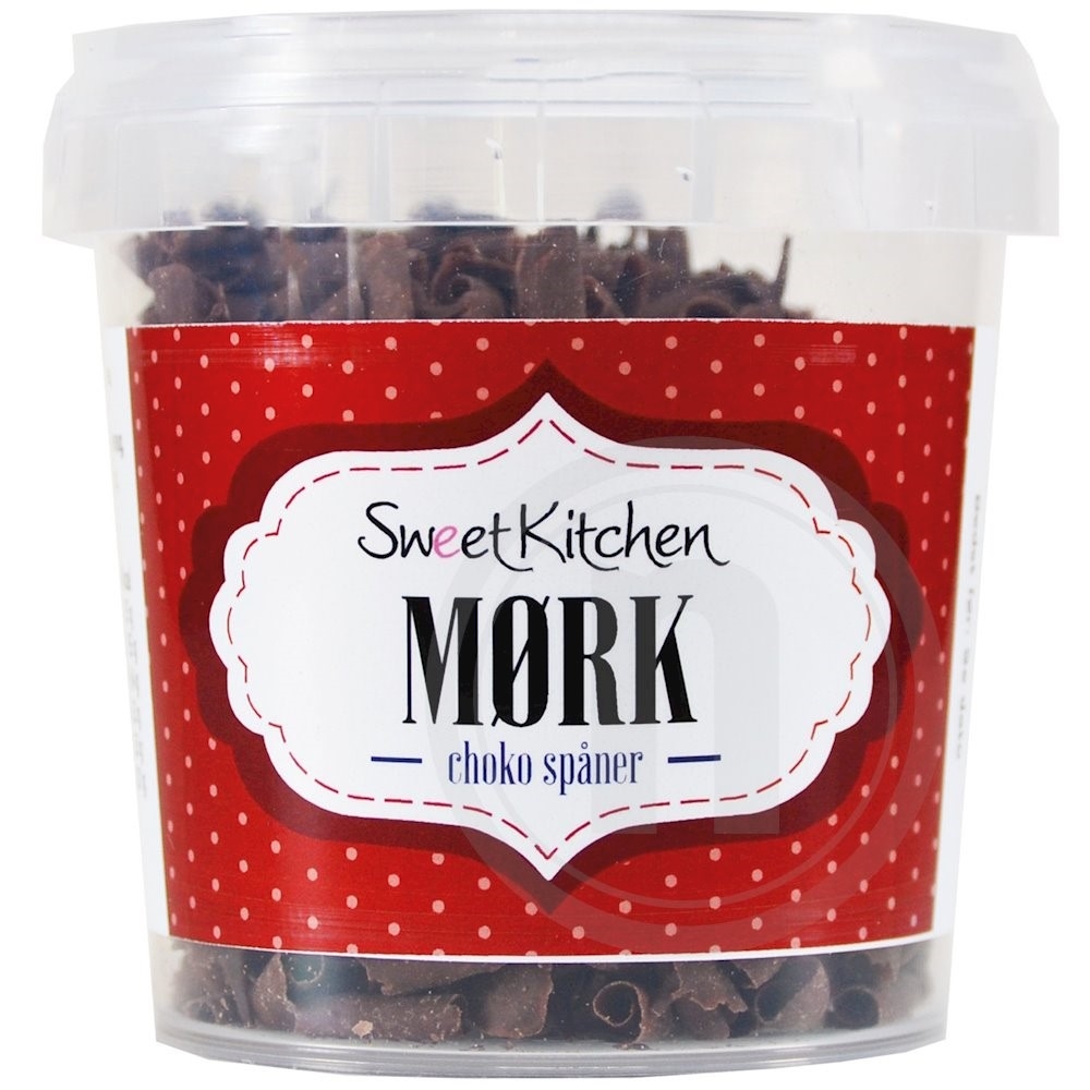 Chokoladespåner (mørk)