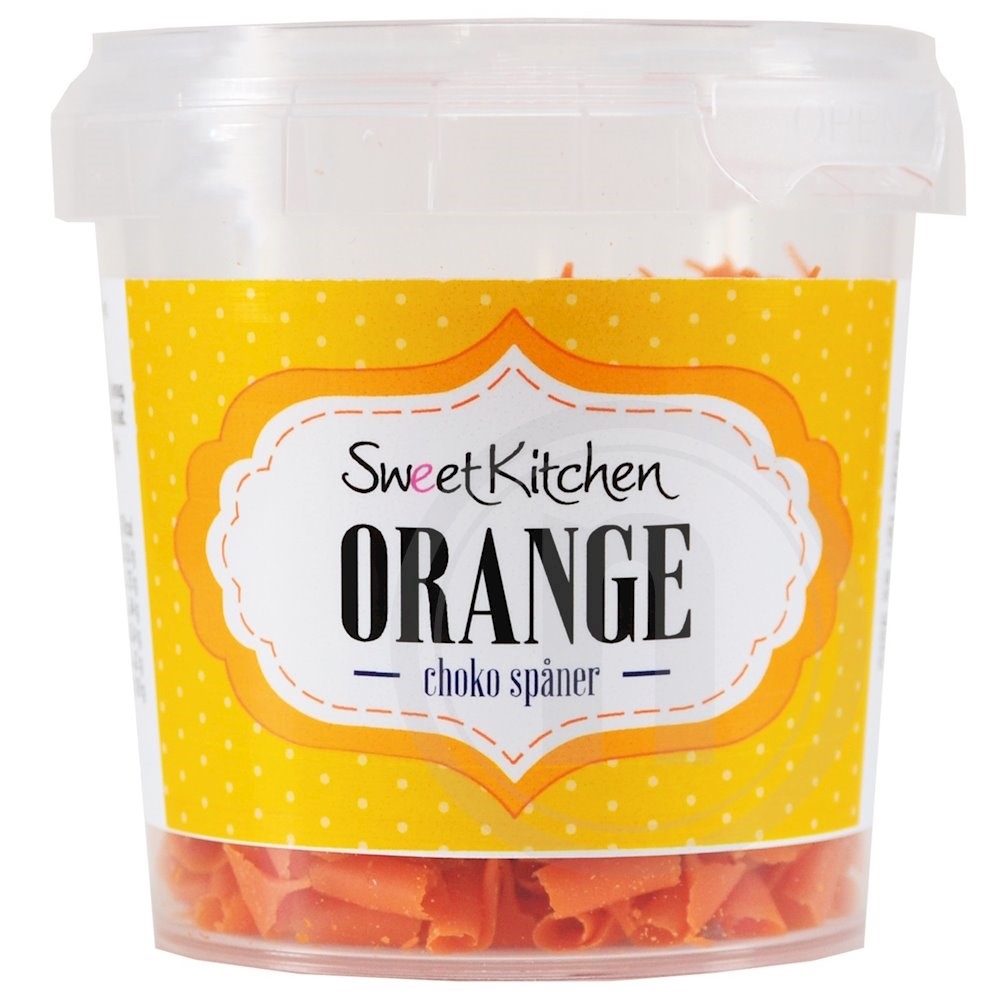 Chokoladespåner (orange)